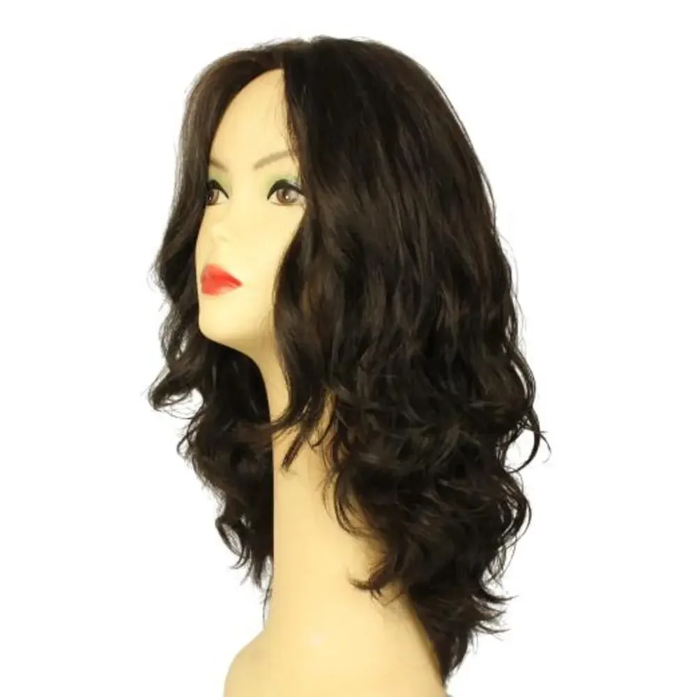 Freeda Wigs Katrina EXTRA LONG Deep Dark Brown MULTI-DIRECTIONAL Size S
